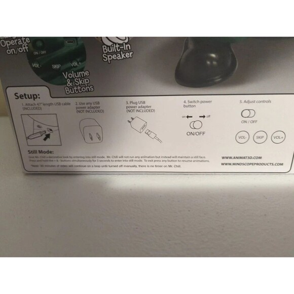 Animated Mr. Chill Singing Talking Joking Animated Snowman Christmas New - Picture 5 of 5